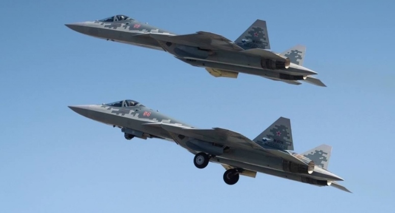 may-bay-chien-dau-su-57-cua-luc-luong-khong-quan-vu-tru-nga-17776880614561145295706 Ukraine phá hủy tiêm kích Su-57 Nga ở khoảng cách 1.700 km- Ảnh 1.