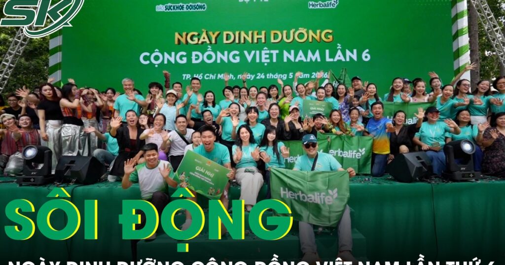 Hơn 3.000 người hưởng ứng Ngày Dinh dưỡng cộng đồng Việt Nam lần thứ 6 tại TP Hồ Chí Minh