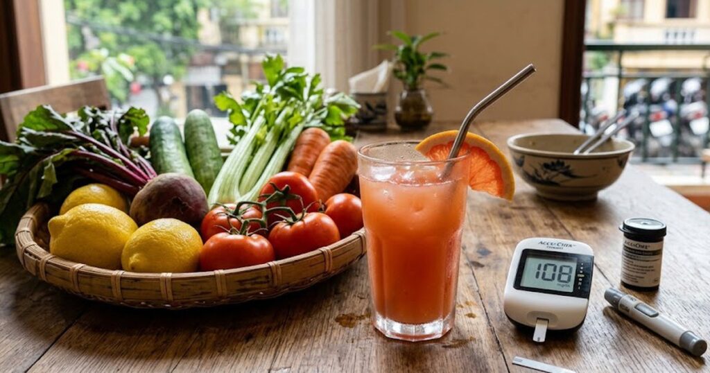 8 loại nước ép có hàm lượng đường thấp, giàu vitamin