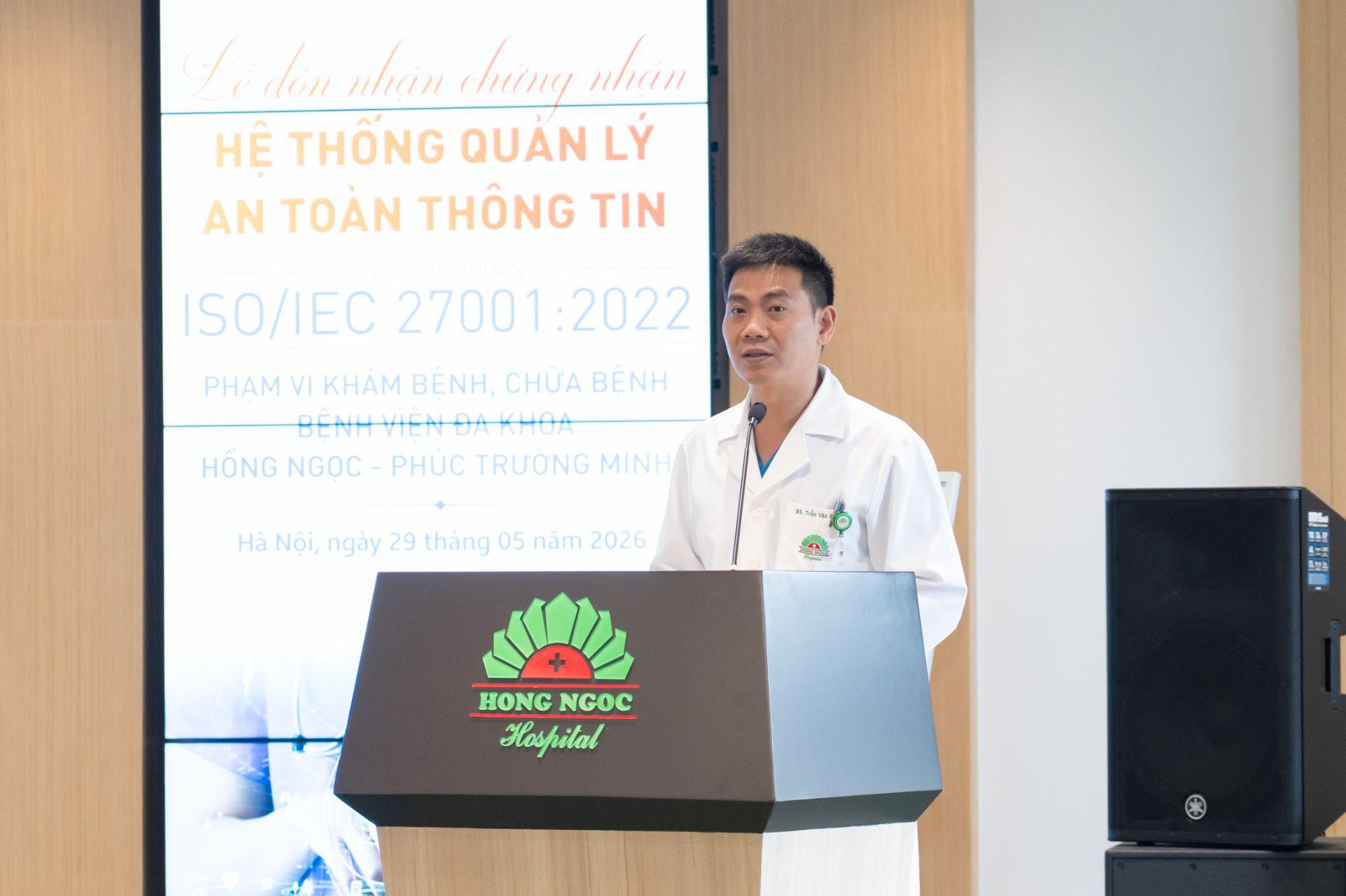 photo-1780283338419-1780283338970769489901 ISOCERT cấp chứng nhận ISO/IEC 27001:2022 cho Bệnh viện Đa khoa Hồng Ngọc - Phúc Trường Minh- Ảnh 2.