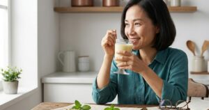 5 lý do phụ nữ tuổi 40 nên uống sữa đậu nành để trẻ hoá da