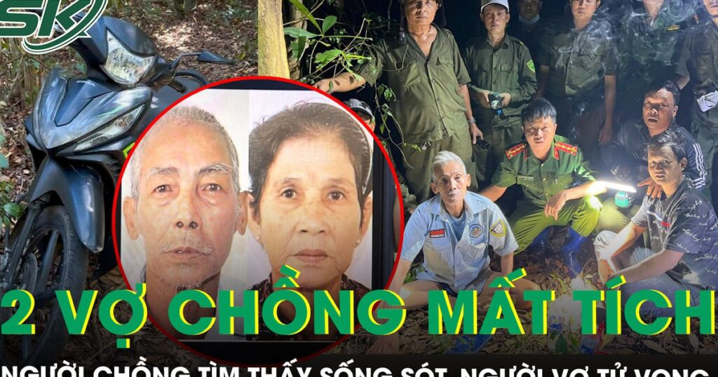 Bí ẩn vụ hai vợ chồng mất tích khi đi hái lá: Người chồng tìm thấy sống sót, người vợ tử vong
