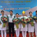 Nhân viên y tế sôi nổi trổ tài tại hội thi Vệ sinh tay ở Khánh Hòa
