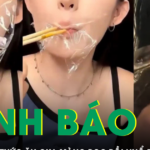 Cảnh báo nguy cơ độc hại từ trào lưu nhai thức ăn qua màng bọc rồi nhổ bỏ để giảm cân