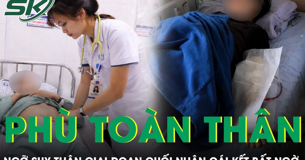 Phù toàn thân, ngỡ suy thận giai đoạn cuối, nam thanh niên 21 tuổi nhận cái kết bất ngờ
