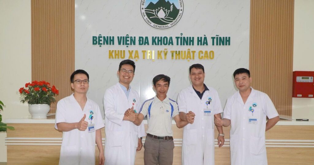 Bệnh viện Đa khoa Hà Tĩnh điều trị thành công cho bệnh nhân ung thư trực tràng di căn gan giai đoạn 4