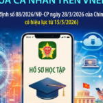 Tích hợp hồ sơ học tập suốt đời của cá nhân trên VNeID