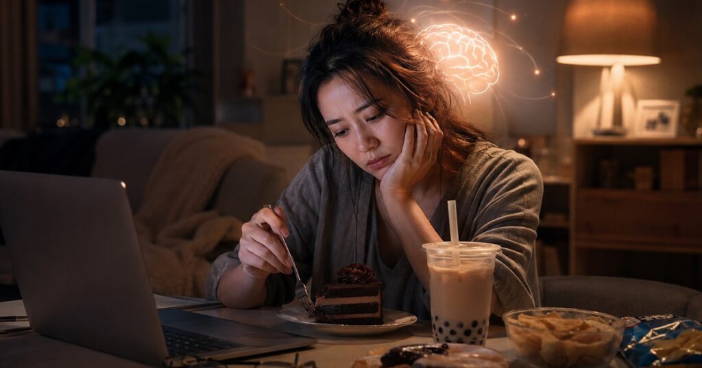 Vì sao stress lại thèm đồ ngọt?