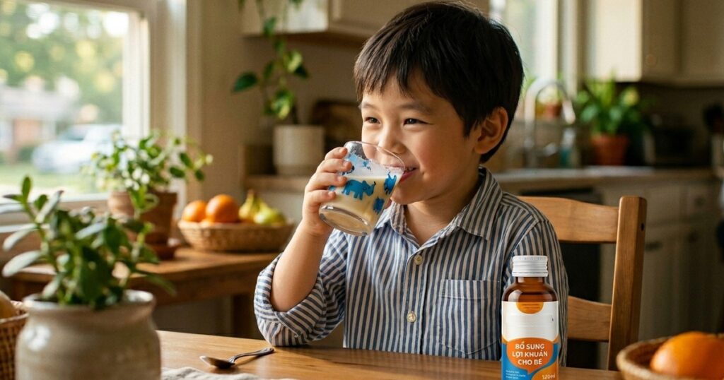 Cách phục hồi hệ tiêu hóa cho trẻ sau sử dụng kháng sinh