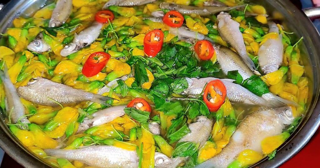 4 món ngon từ bông điên điển
