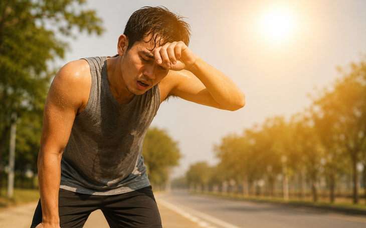 Ngành Y tế Quảng Trị lên tiếng vụ người phụ nữ cùng 2 cháu bé đi bộ giữa nắng nóng gay gắt- Ảnh 3.