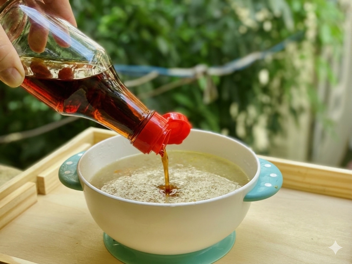 Có nên nêm nước mắm cho trẻ ăn dặm không? - Ảnh 1.