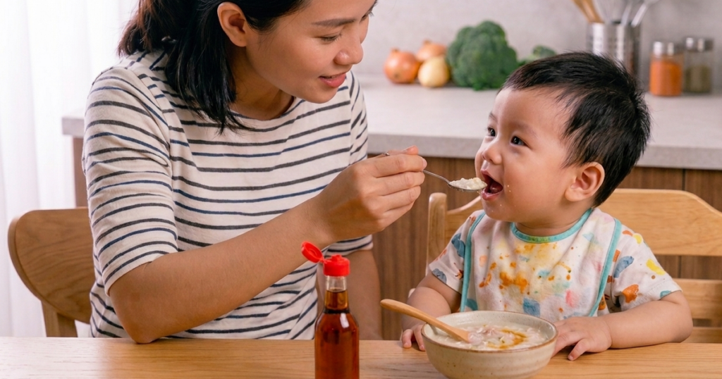 Có nên nêm nước mắm cho trẻ ăn dặm không?
