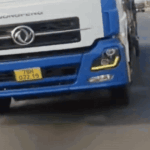 Video tài xế xe tải bỏ chạy khi CSGT yêu cầu dừng xe, bị chặn sau nhiều km