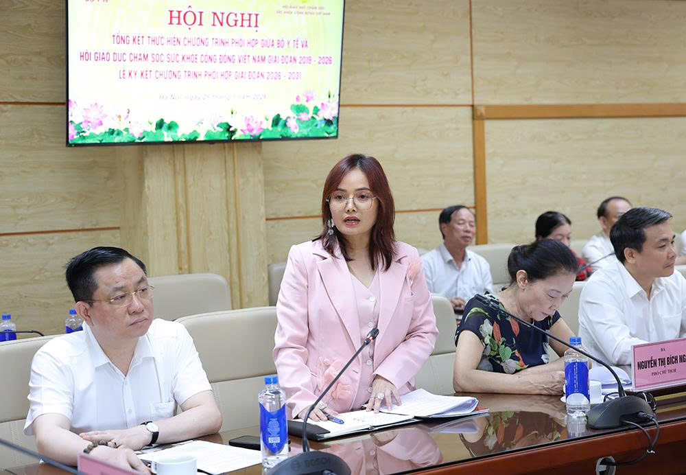 Bộ Y tế và Hội Giáo dục chăm sóc sức khỏe cộng đồng Việt Nam tăng cường phối hợp vì sức khỏe nhân dân- Ảnh 5.