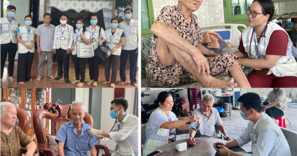Người cao tuổi tại 3 xã ở TPHCM được chăm sóc và quản lý sức khỏe tại nhà