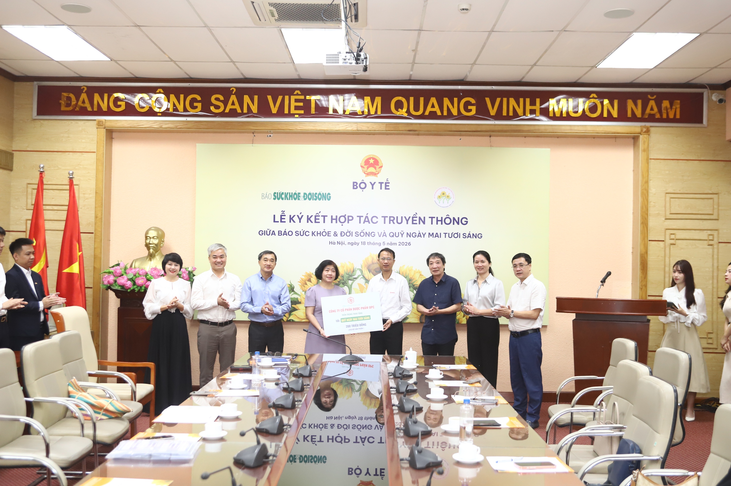 img4614-17790838047741334195323 Báo Sức khỏe & Đời sống cùng Quỹ Ngày mai tươi sáng hợp tác lan tỏa thông điệp nhân ái, huy động hỗ trợ bệnh nhân ung thư- Ảnh 7.