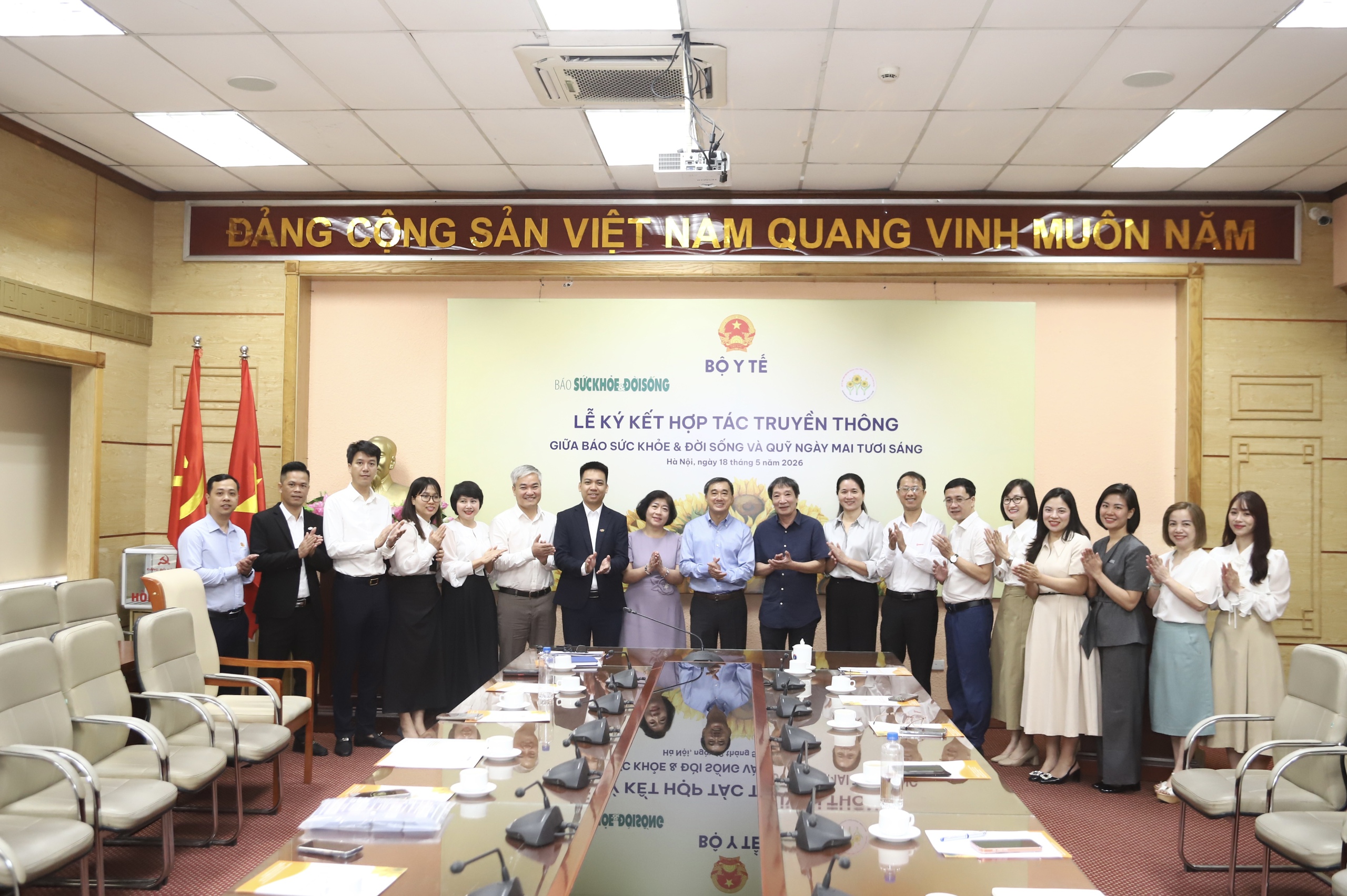 img4742-17790838045771310461081 Báo Sức khỏe & Đời sống cùng Quỹ Ngày mai tươi sáng hợp tác lan tỏa thông điệp nhân ái, huy động hỗ trợ bệnh nhân ung thư- Ảnh 10.