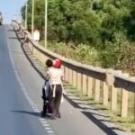 Ngành Y tế Quảng Trị lên tiếng vụ người phụ nữ cùng 2 cháu bé đi bộ giữa nắng nóng gay gắt