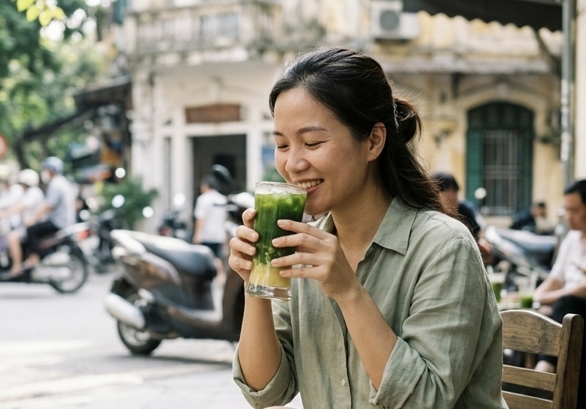 nuoc-rau-ma-dau-xanh-giai-nhiet-ngay-he-17815347574561500110159 Bí quyết làm nước rau má đậu xanh giải nhiệt mùa hè- Ảnh 1.