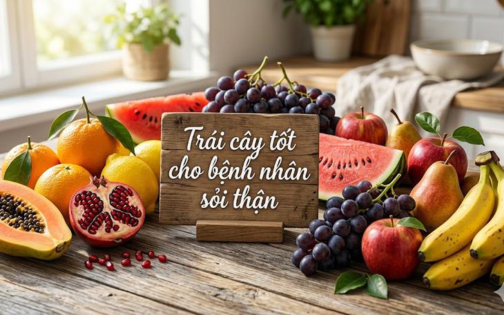 7 loại trái cây tốt cho người bị sỏi thận