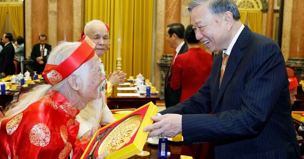 Phát biểu của Tổng Bí thư, Chủ tịch nước Tô Lâm tại cuộc gặp mặt người cao tuổi tiêu biểu toàn quốc