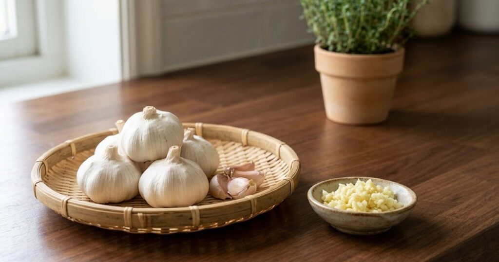 Nên ăn tỏi vào sáng, trưa hay tối là tốt nhất?