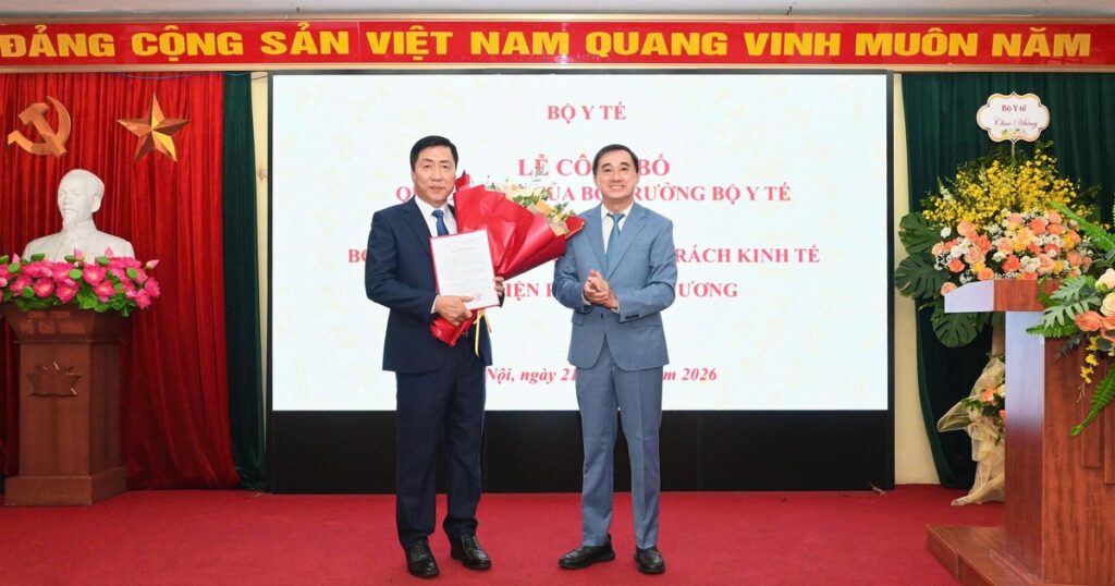 Bộ Y tế bổ nhiệm Phó Giám đốc phụ trách kinh tế Bệnh viện Phổi Trung ương