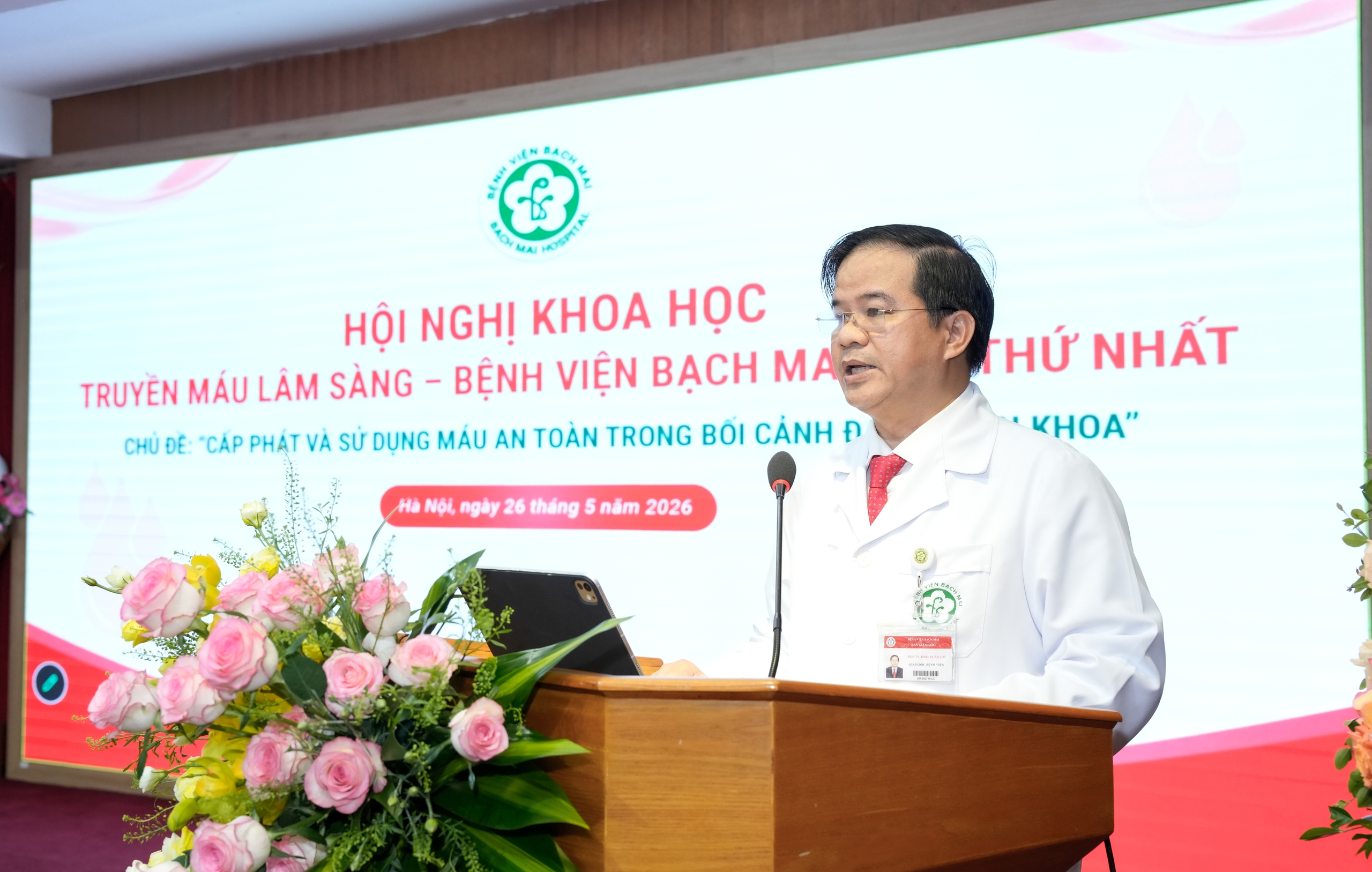 Giám đốc Bệnh viện Bạch Mai: Truyền máu cần nhìn nhận như một phương pháp điều trị đa chuyên khoa- Ảnh 1.