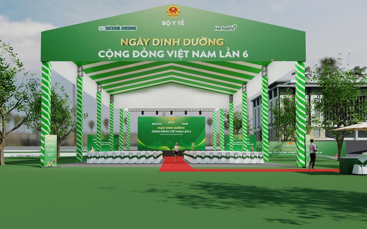 Hé lộ phối cảnh "Ngày Dinh dưỡng cộng đồng Việt Nam" Lần 6 tại TP.HCM