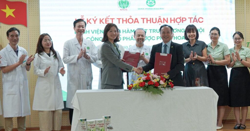 Ngọc Châu ký kết thỏa thuận hợp tác cùng Bệnh Viện Răng Hàm Mặt Trung Ương Hà Nội