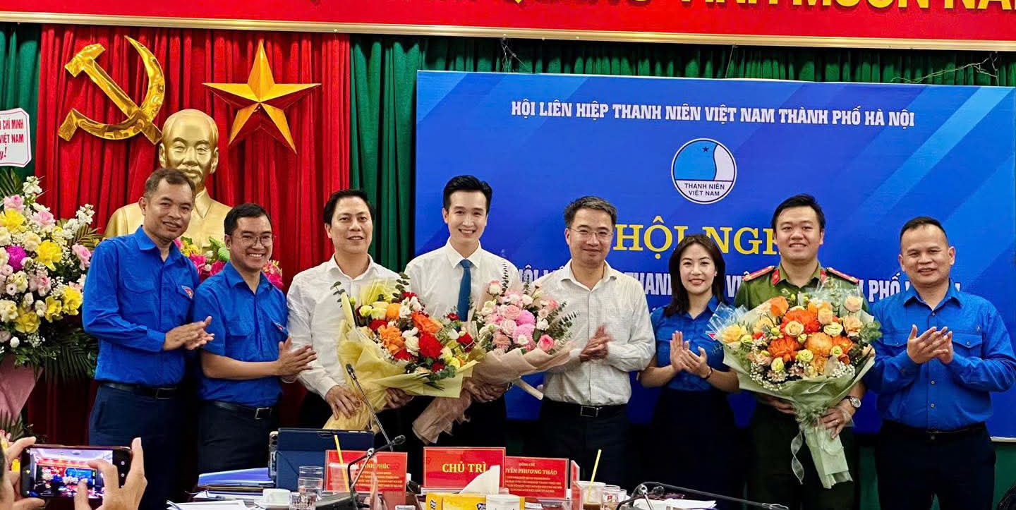 Hội Liên hiệp Thanh niên Việt Nam TP Hà Nội có tân Chủ tịch- Ảnh 2.
